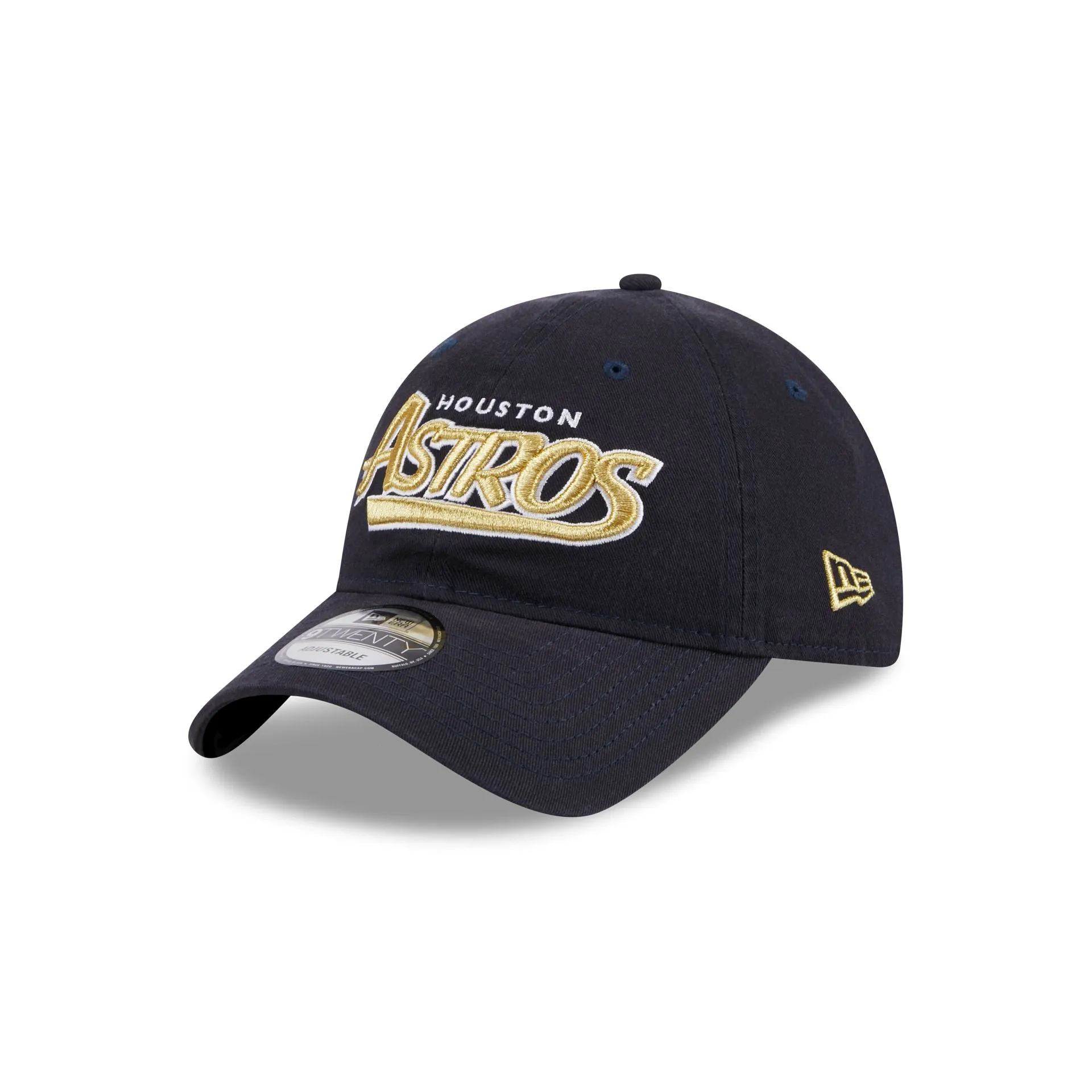 Houston Astros Throwback 9TWENTY Adjustable Hat sold by New Era product image thumbnail 3