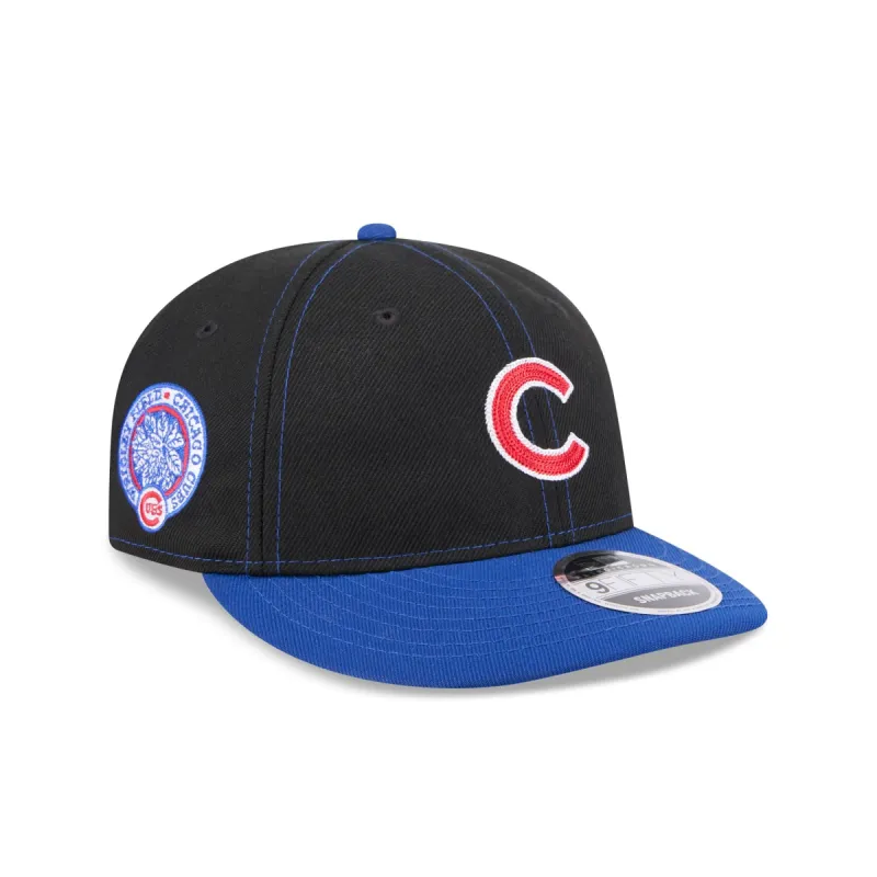 Chicago Cubs Thunder Crown Retro Crown 9FIFTY Snapback Hat sold by New Era