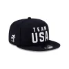 Team USA Skateboarding Navy 9FIFTY Snapback Hat sold by New Era