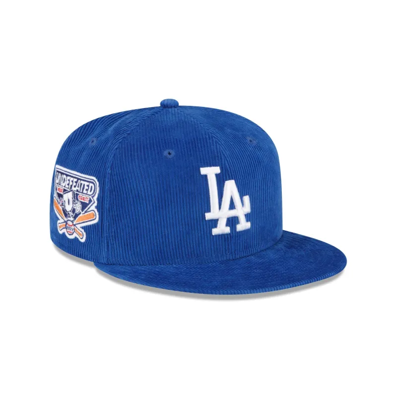 Undefeated X Los Angeles Dodgers Blue Corduroy 59FIFTY Fitted Hat sold by New Era