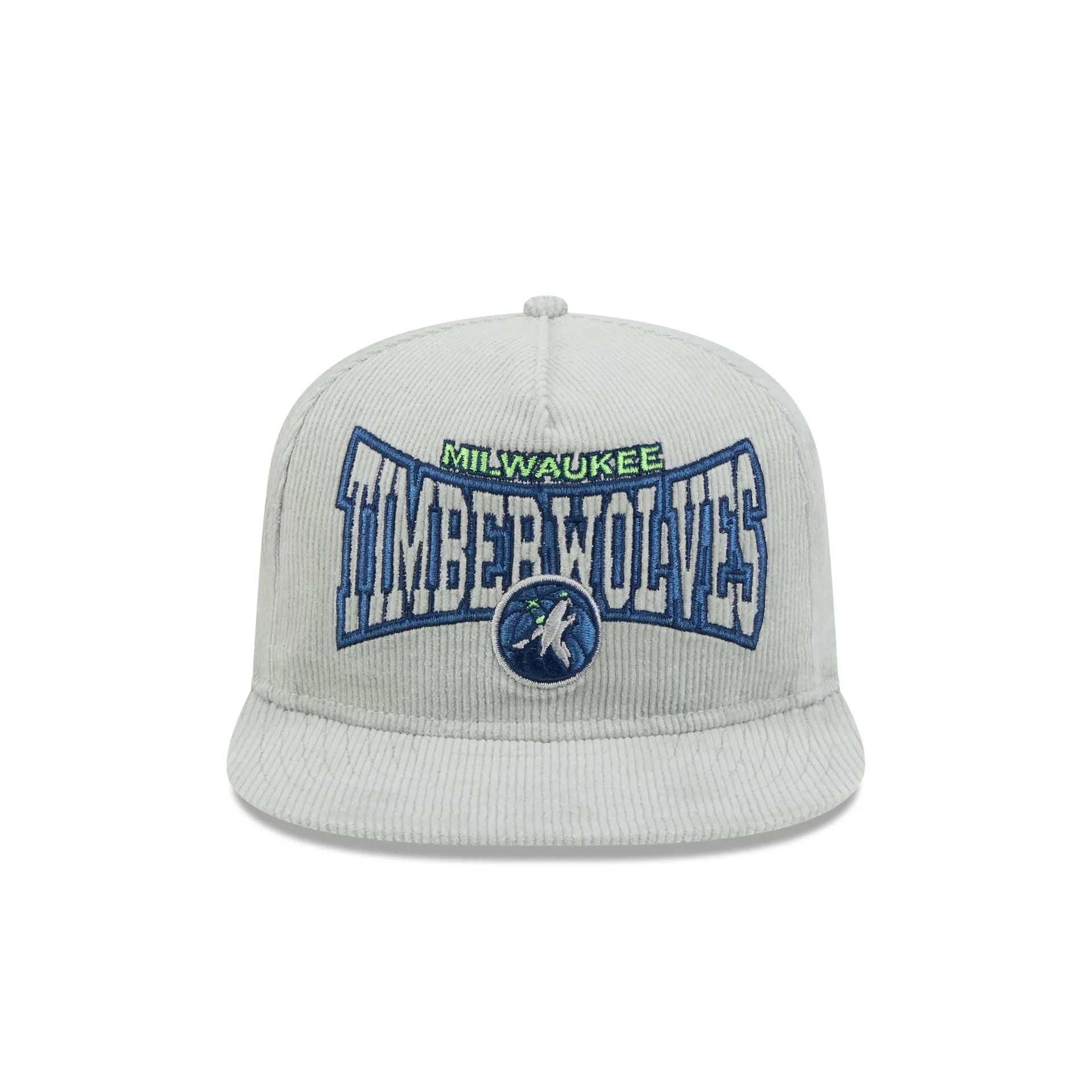 Minnesota Timberwolves Gray Cord Golfer Hat sold by New Era product image thumbnail 2