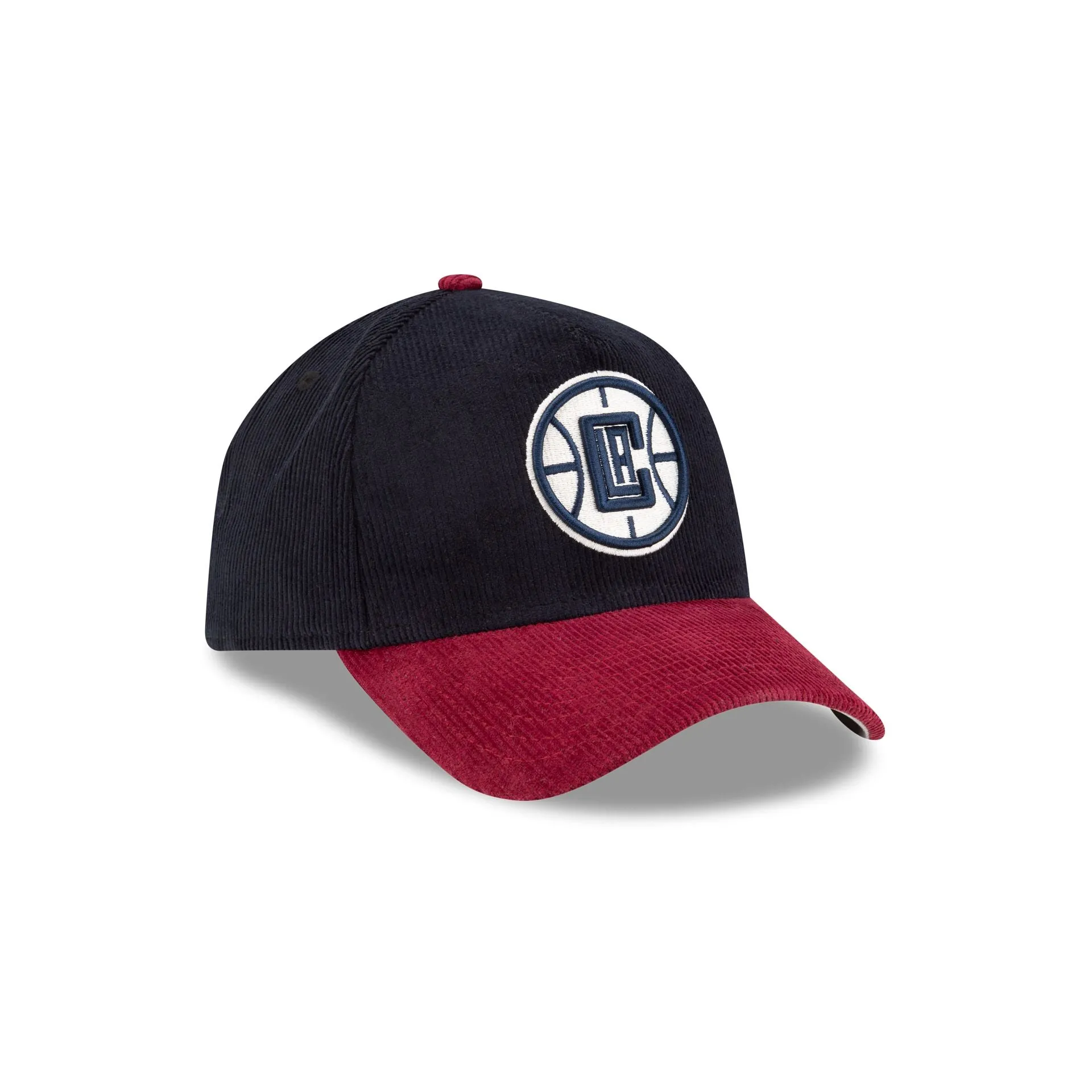 Los Angeles Clippers Navy Corduroy 9FORTY A-Frame Snapback Hat sold by New Era product image thumbnail 3