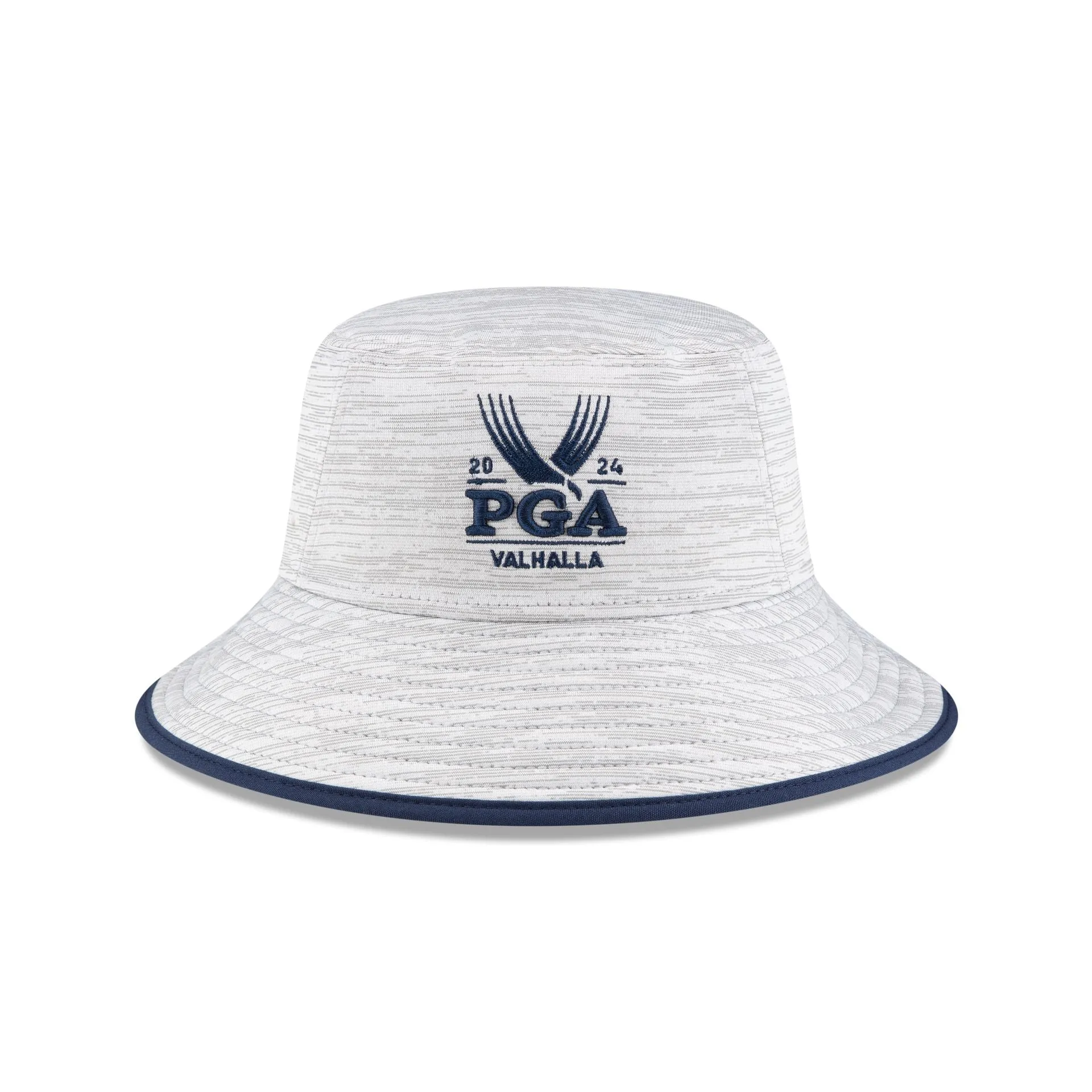 2024 PGA Championship Valhalla Gray Stretch Bucket Hat sold by New Era product image thumbnail 2