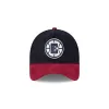 Los Angeles Clippers Navy Corduroy 9FORTY A-Frame Snapback Hat sold by New Era