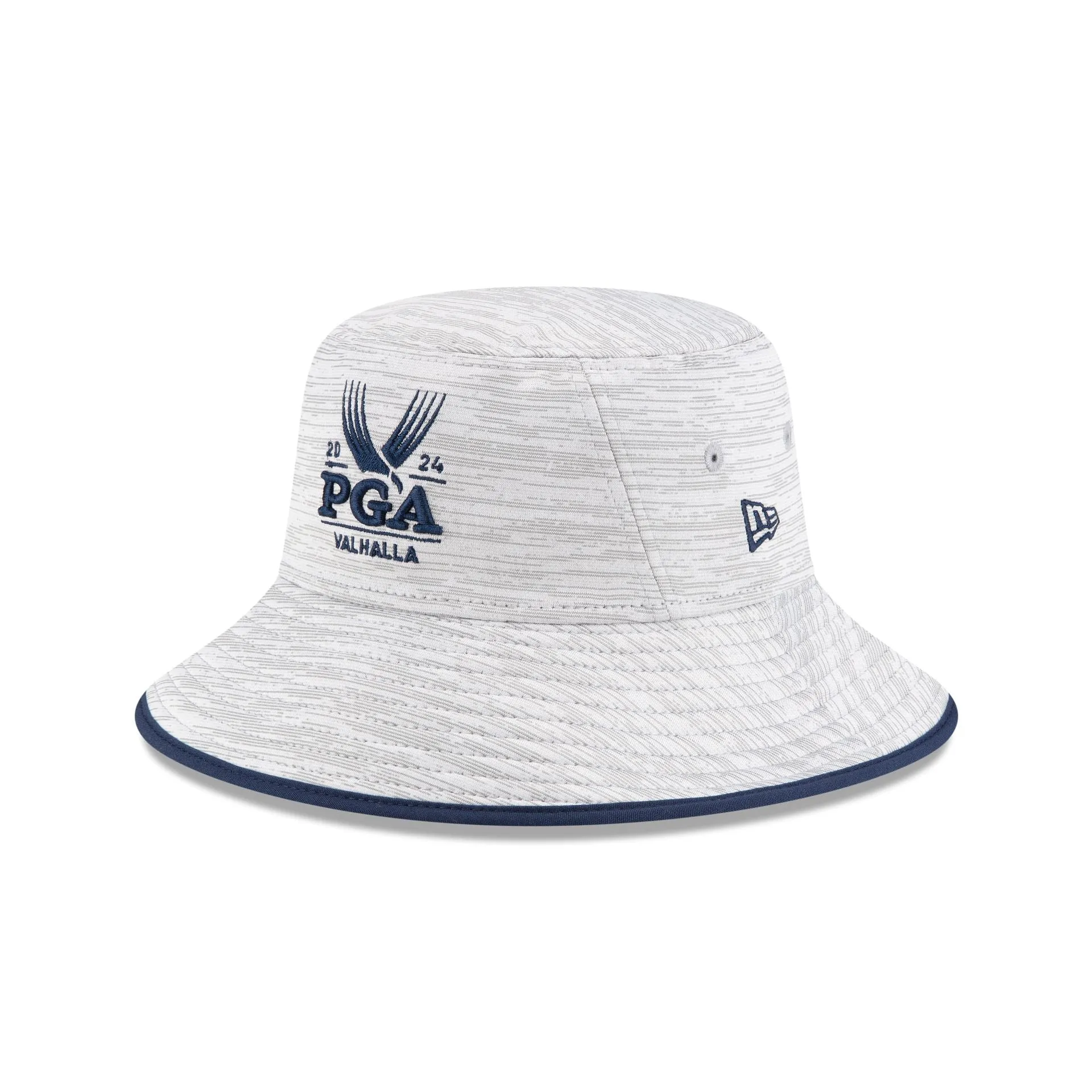 2024 PGA Championship Valhalla Gray Stretch Bucket Hat sold by New Era