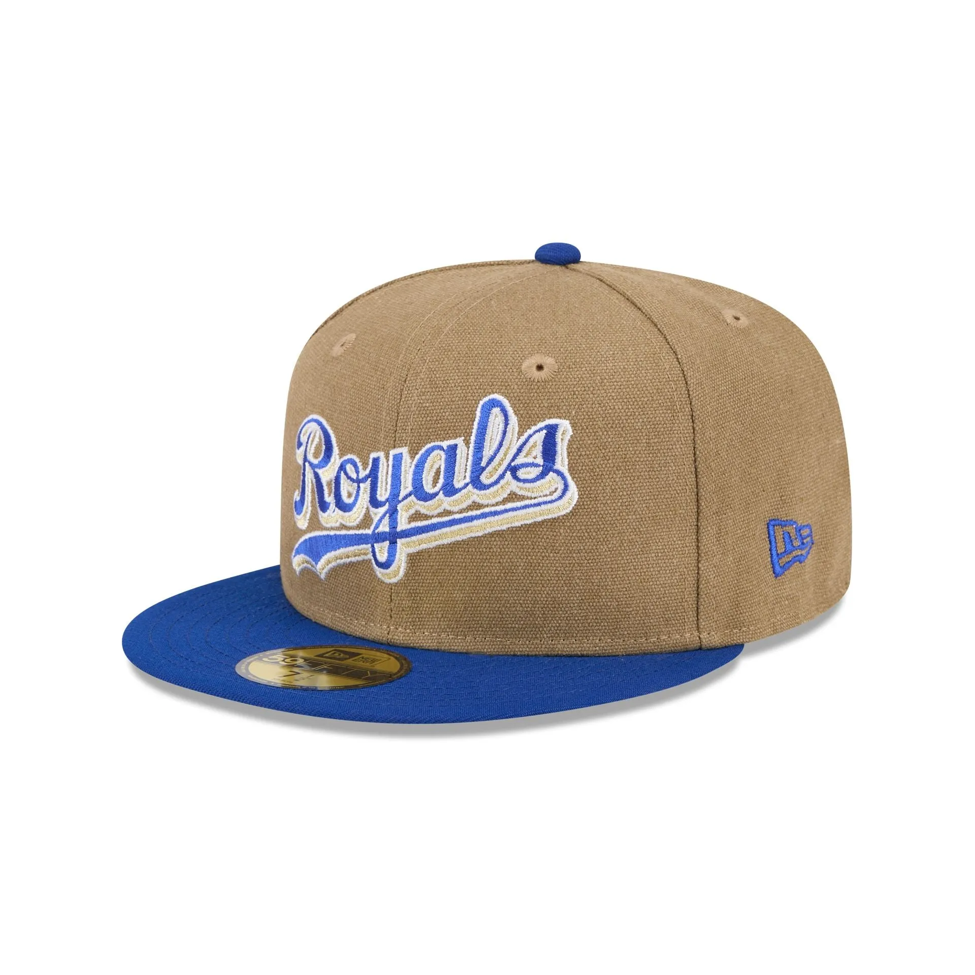 Kansas City Royals Canvas Crown 59FIFTY Fitted Hat sold by New Era product image thumbnail 3