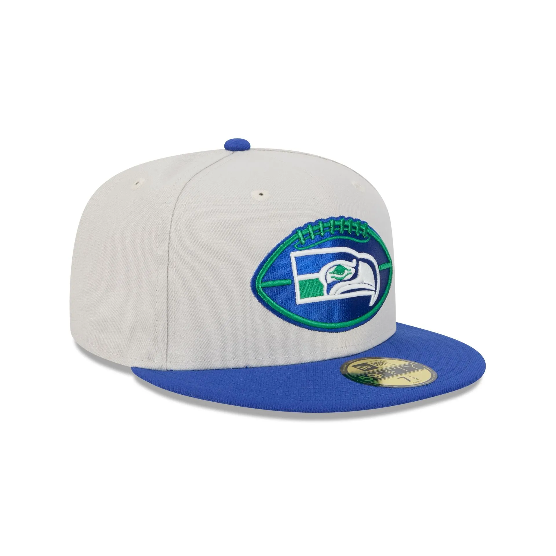 Seattle Seahawks 2024 Historic Sideline 59FIFTY Fitted Hat sold by New Era product image thumbnail 3