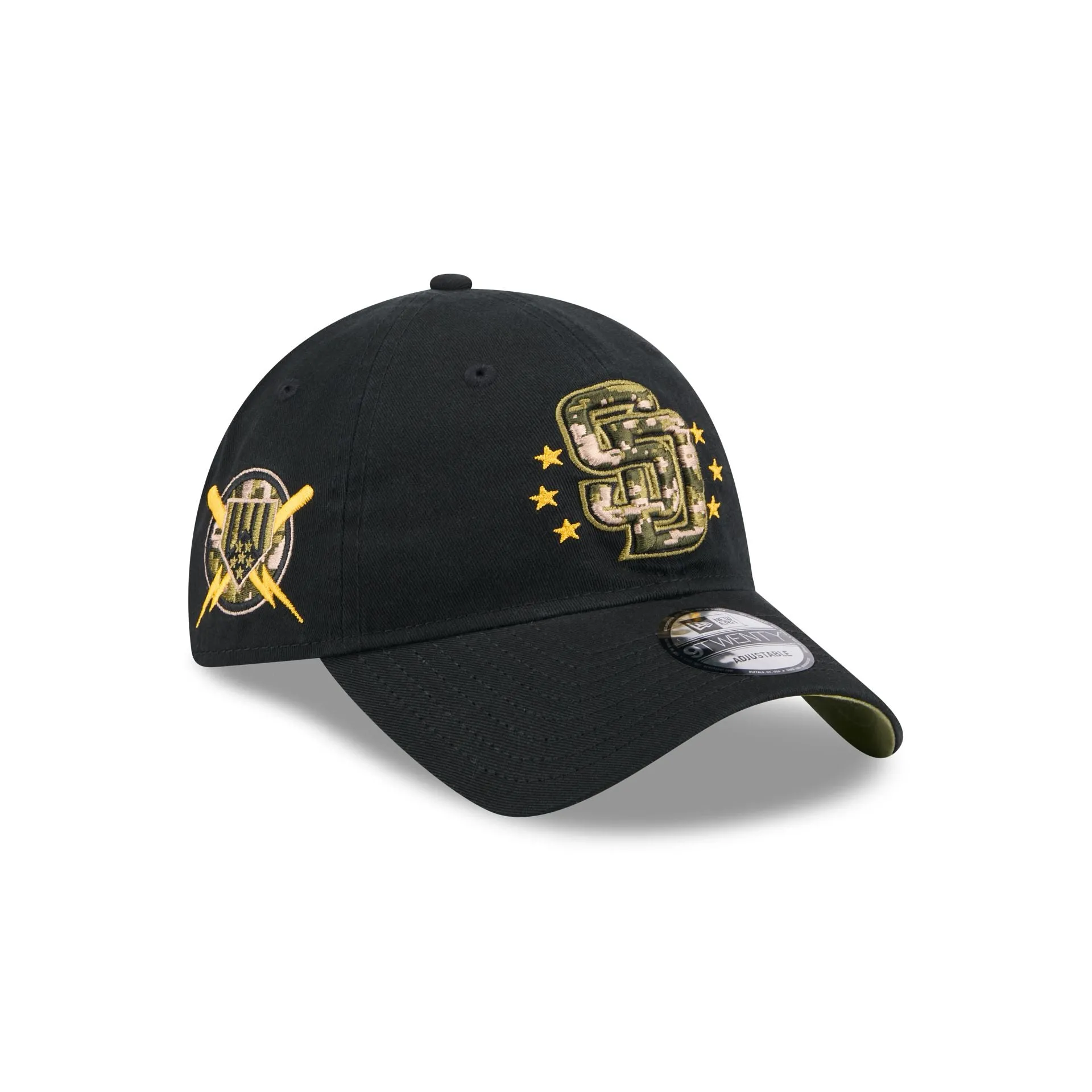 San Diego Padres Armed Forces Day 2024 9TWENTY Adjustable Hat sold by New Era