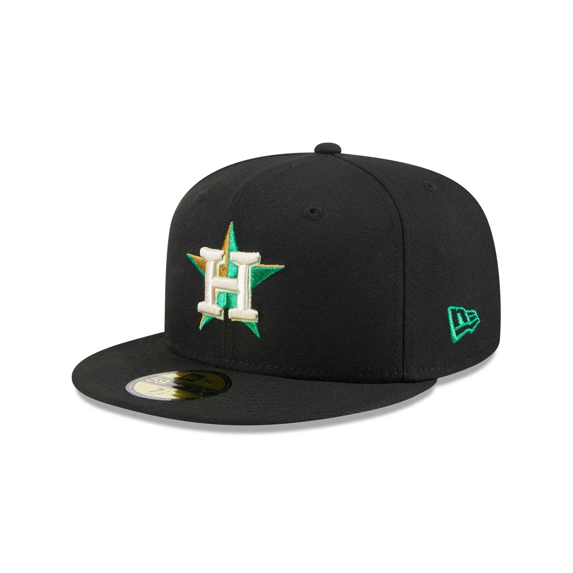 Houston Astros Metallic Green Pop 59FIFTY Fitted Hat sold by New Era product image thumbnail 3