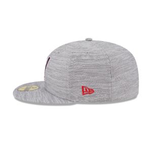 Washington Nationals 2023 Clubhouse Gray 59FIFTY Fitted Hat sold by New Era