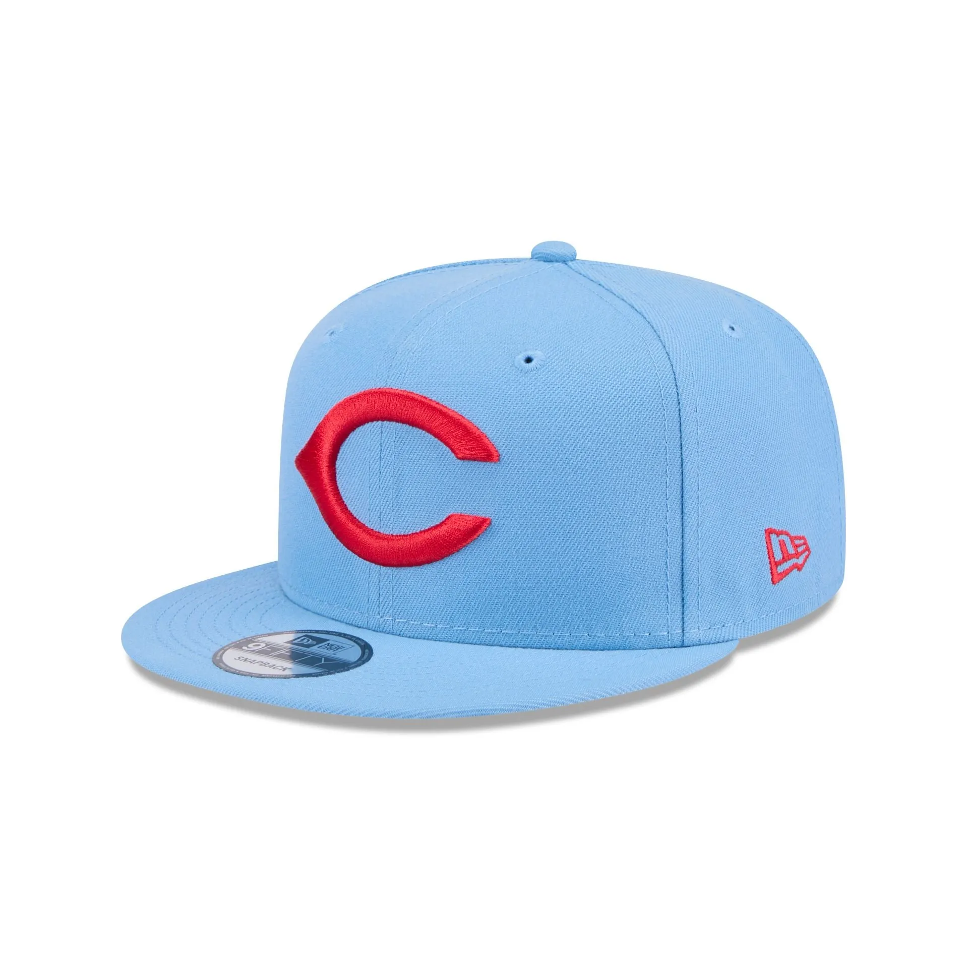 Cincinnati Reds Sky Blue 9FIFTY Snapback Hat sold by New Era