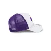 Los Angeles Lakers Court Sport 9FORTY A-Frame Trucker Hat sold by New Era