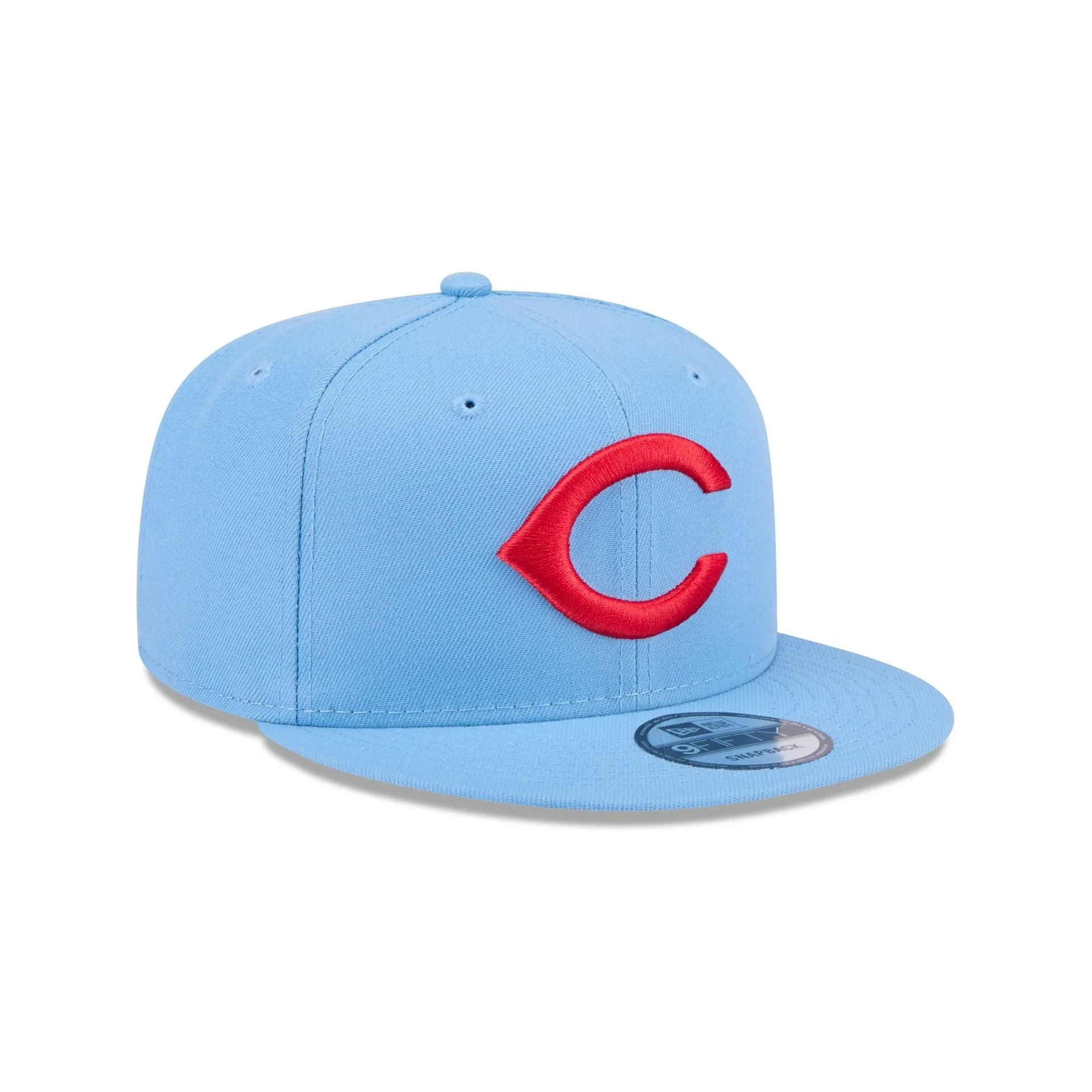 Cincinnati Reds Sky Blue 9FIFTY Snapback Hat sold by New Era product image thumbnail 3