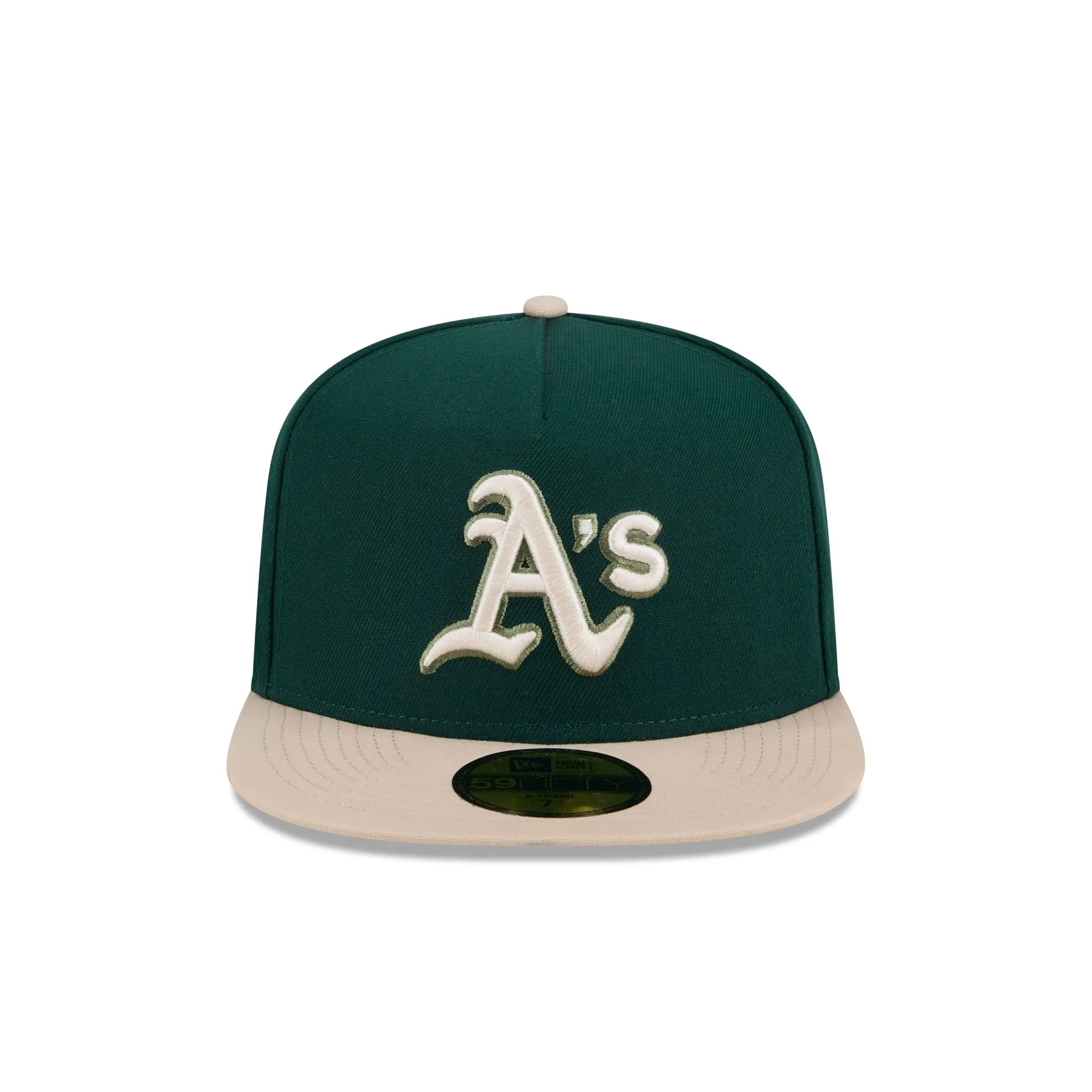 Oakland Athletics Canvas 59FIFTY A-Frame Fitted Hat sold by New Era product image thumbnail 2