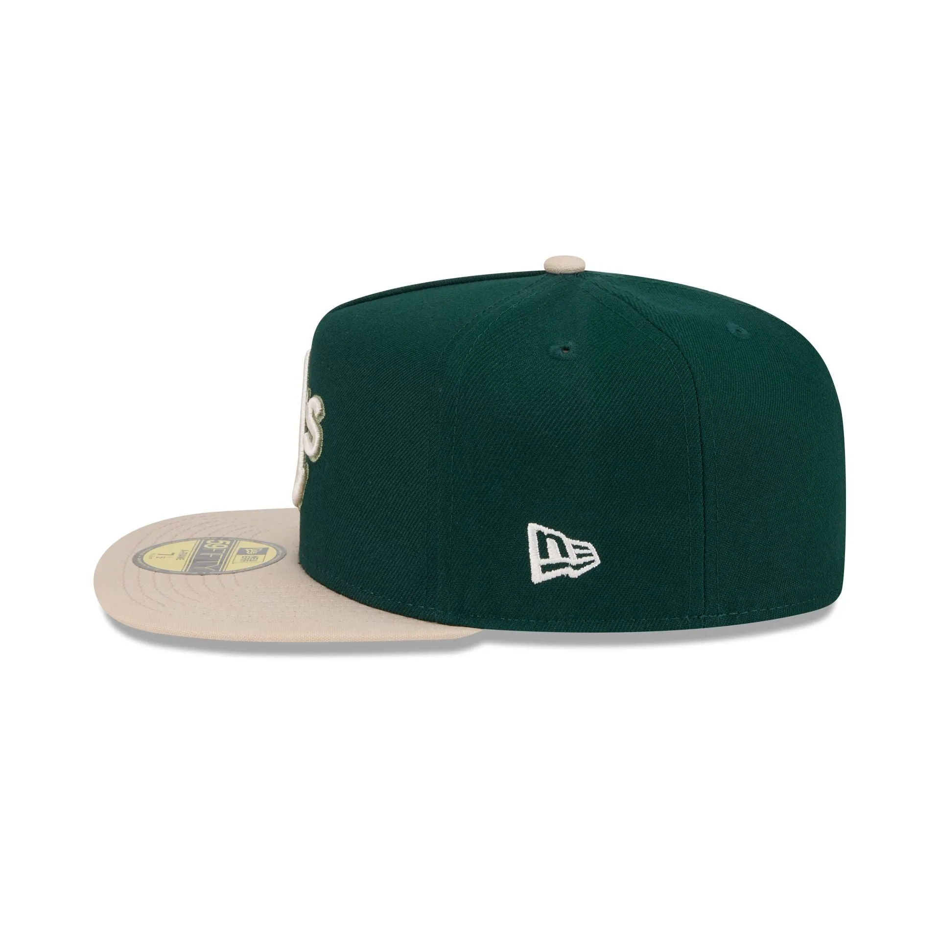 Oakland Athletics Canvas 59FIFTY A-Frame Fitted Hat sold by New Era product image thumbnail 5