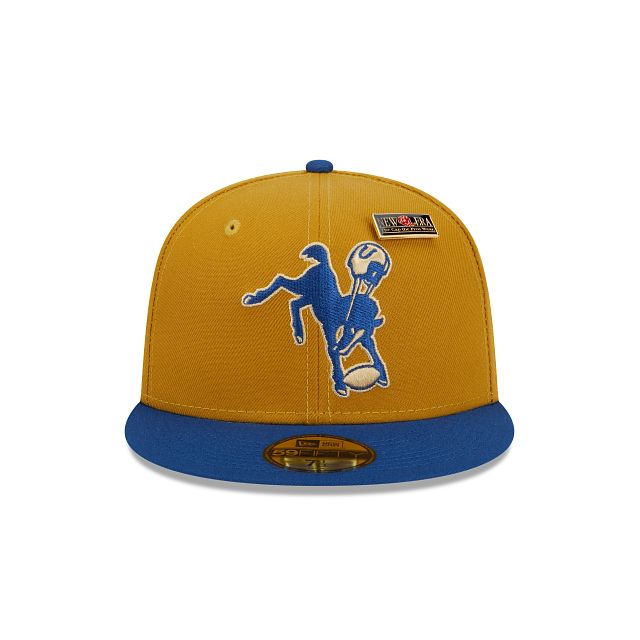 Indianapolis Colts Bronze 59FIFTY Fitted Hat sold by New Era product image thumbnail 2