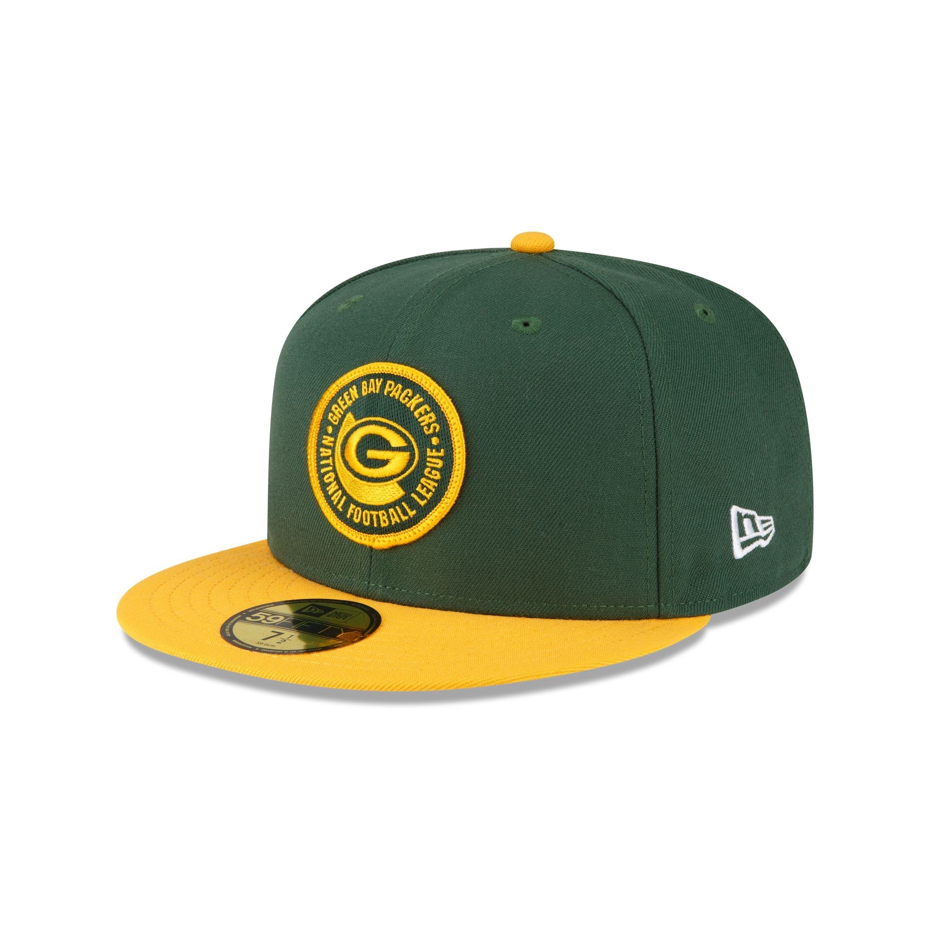 Green Bay Packers 2023 Sideline Team Patch 59FIFTY Fitted Hat sold by New Era product image thumbnail 3
