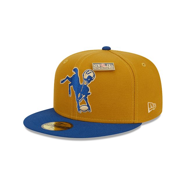 Indianapolis Colts Bronze 59FIFTY Fitted Hat sold by New Era product image thumbnail 3
