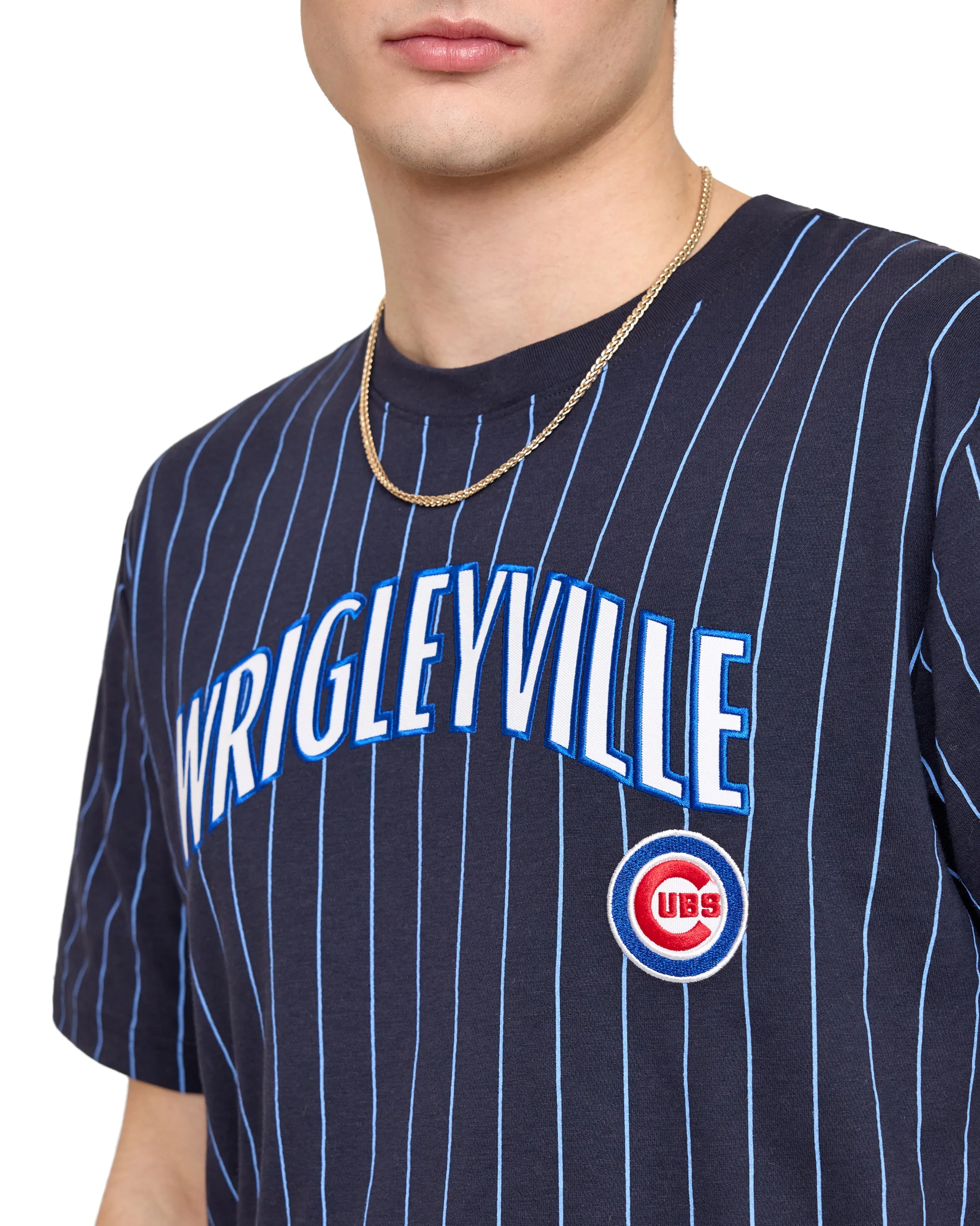 Oakland Athletics Throwback Pinstripe T-Shirt sold by New Era product image thumbnail 2