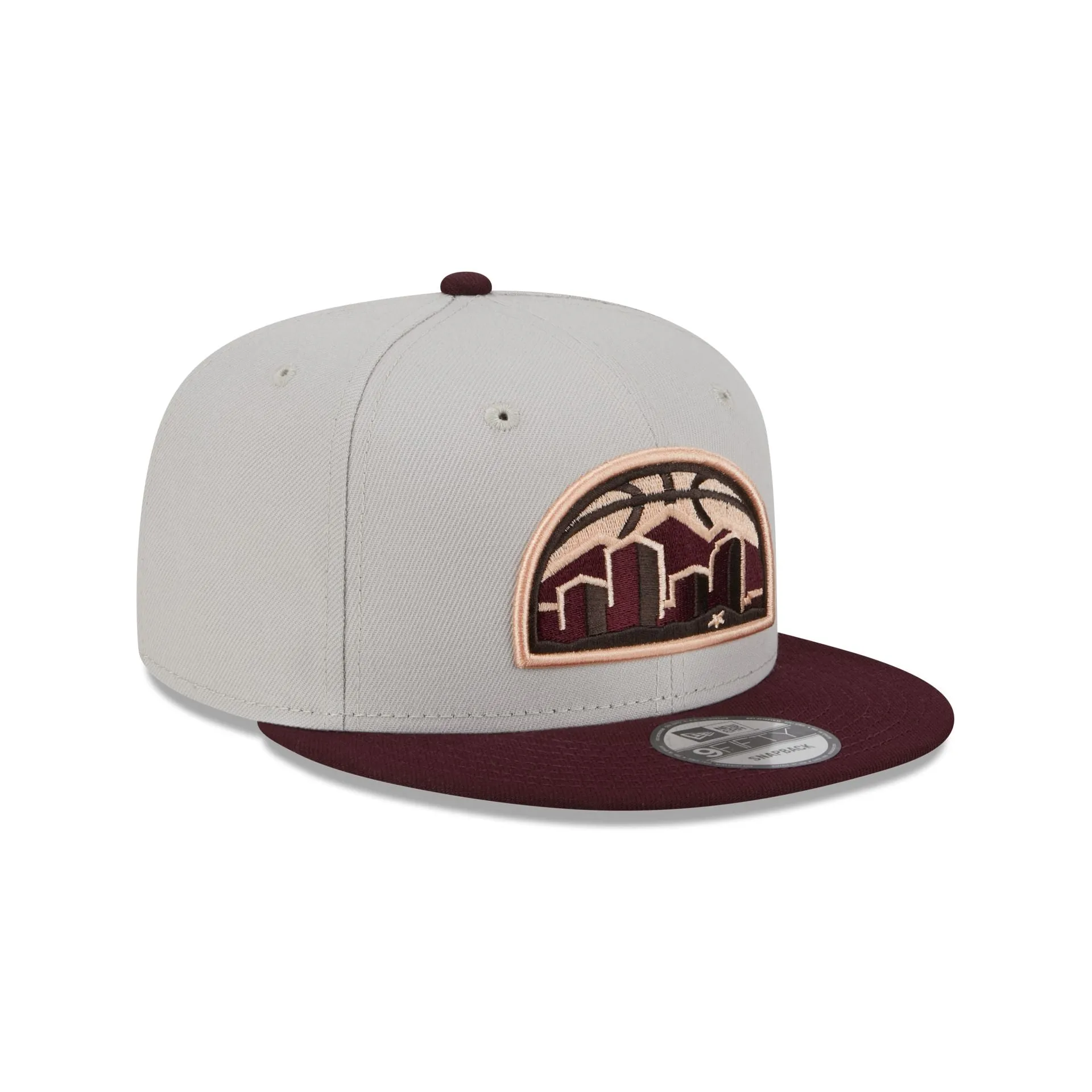 Denver Nuggets Mauve Visor 9FIFTY Snapback Hat sold by New Era product image thumbnail 3