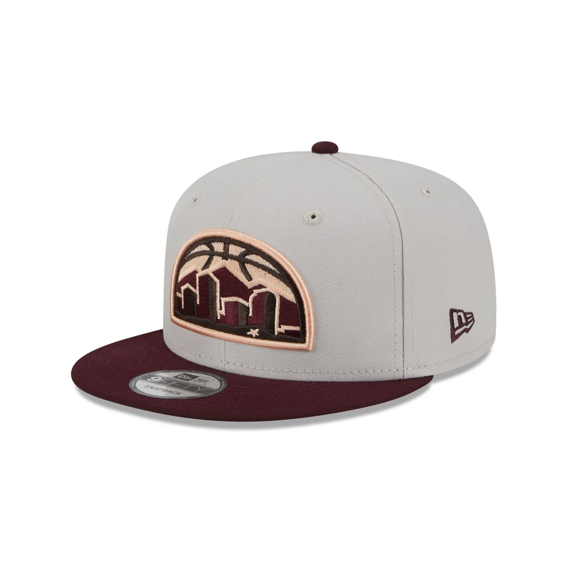 Denver Nuggets Mauve Visor 9FIFTY Snapback Hat sold by New Era