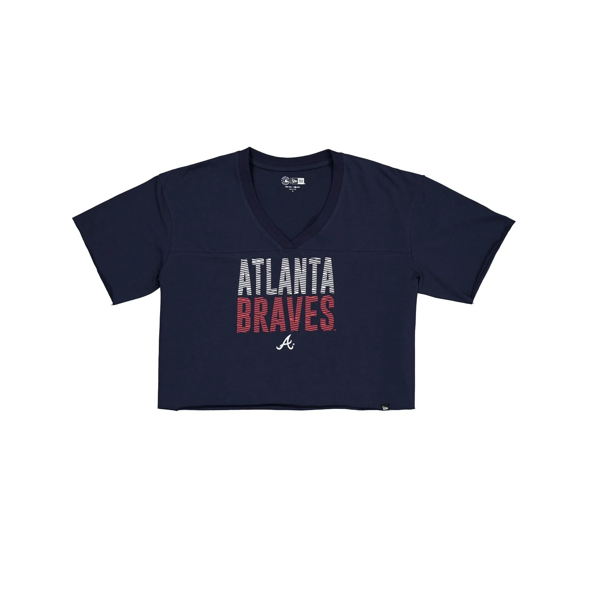 Atlanta Braves Active Women's V-Neck T-Shirt sold by New Era