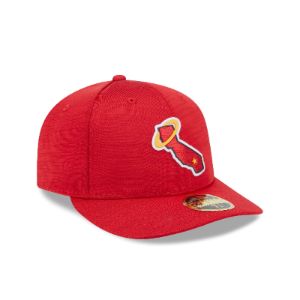 Los Angeles Angels 2023 Clubhouse Low Profile 59FIFTY Fitted Hat sold by New Era