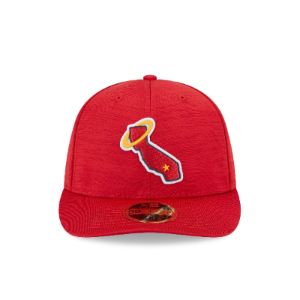 Los Angeles Angels 2023 Clubhouse Low Profile 59FIFTY Fitted Hat sold by New Era