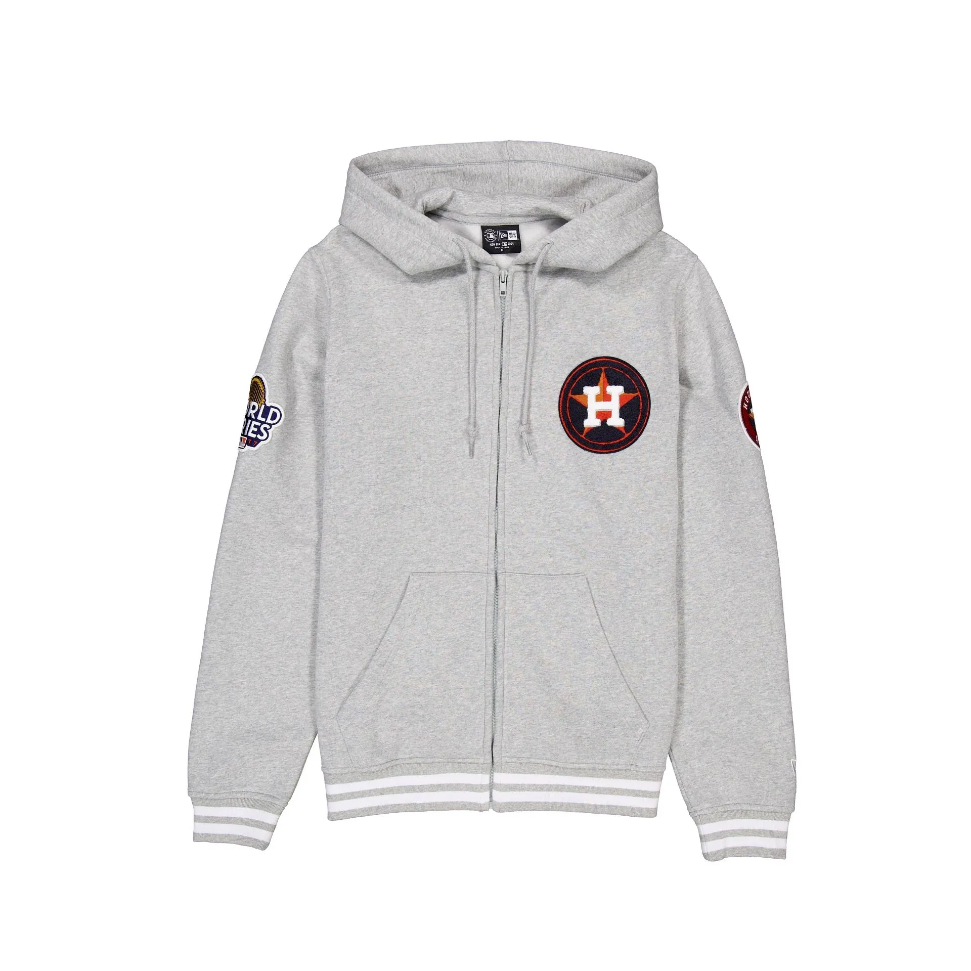 Houston Astros Gray Logo Select Full-Zip Hoodie sold by New Era