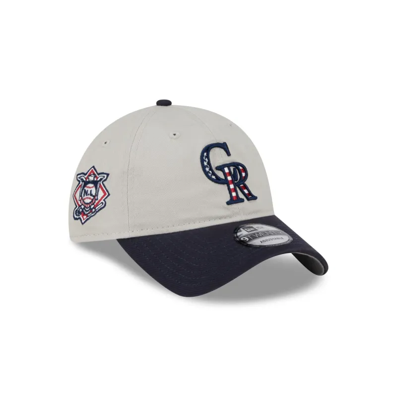 Colorado Rockies Independence Day 2024 9TWENTY Adjustable Hat sold by New Era