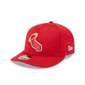 Los Angeles Angels 2023 Clubhouse Low Profile 59FIFTY Fitted Hat sold by New Era