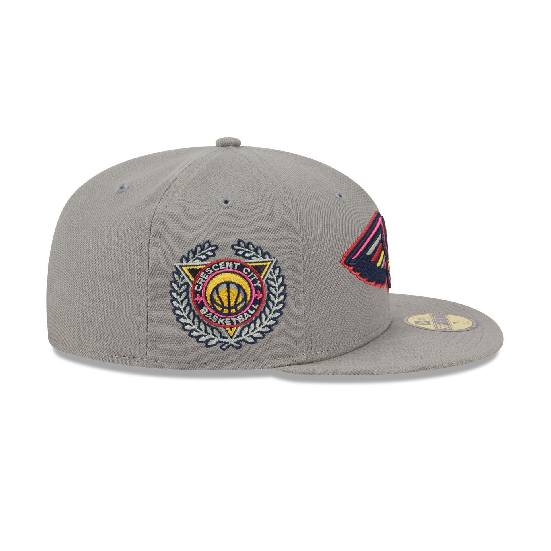 New Orleans Pelicans Color Pack Gray 59FIFTY Fitted Hat sold by New Era product image thumbnail 4