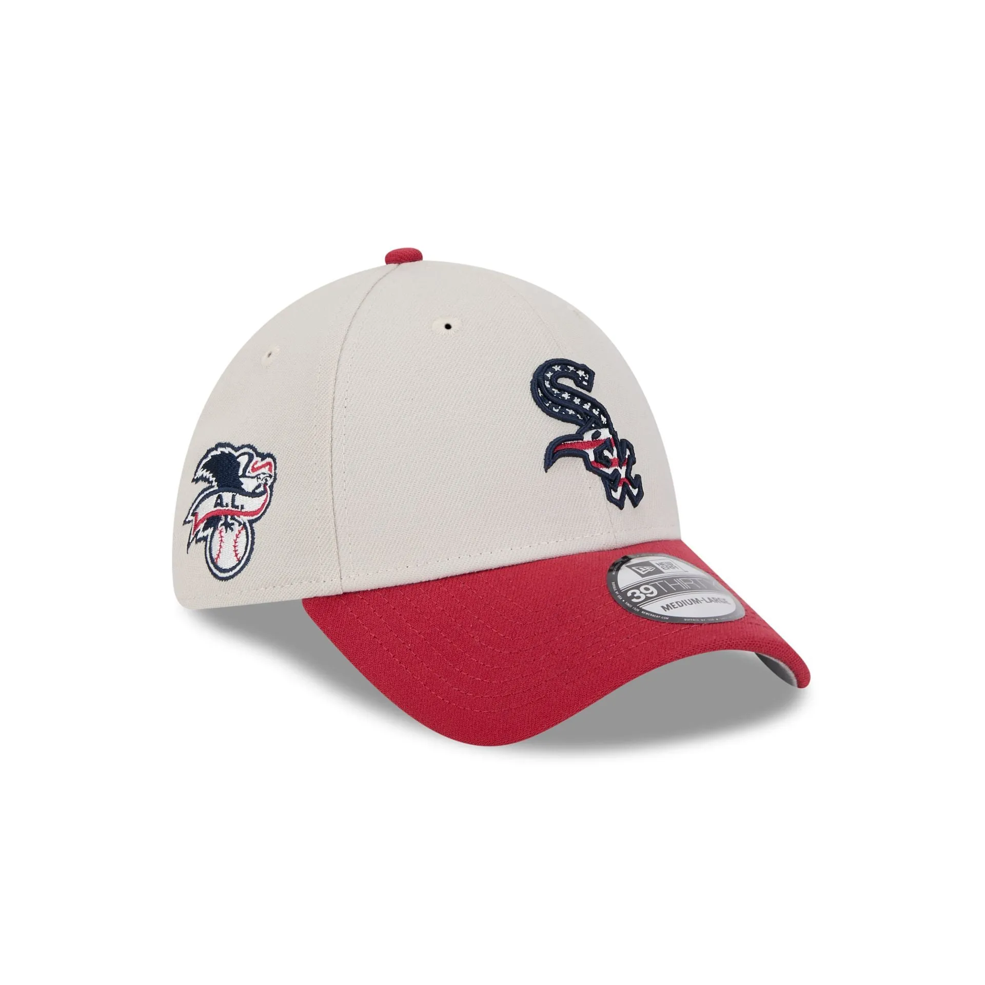 Chicago White Sox Independence Day 2024 39THIRTY Stretch Fit Hat sold by New Era