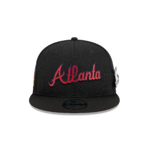 Atlanta Braves Post-Up Pin 9FIFTY Snapback Hat sold by New Era