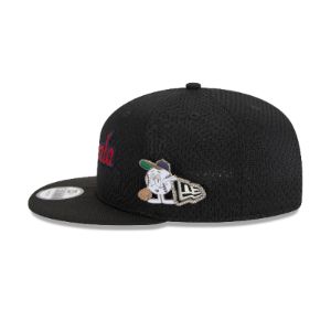 Atlanta Braves Post-Up Pin 9FIFTY Snapback Hat sold by New Era