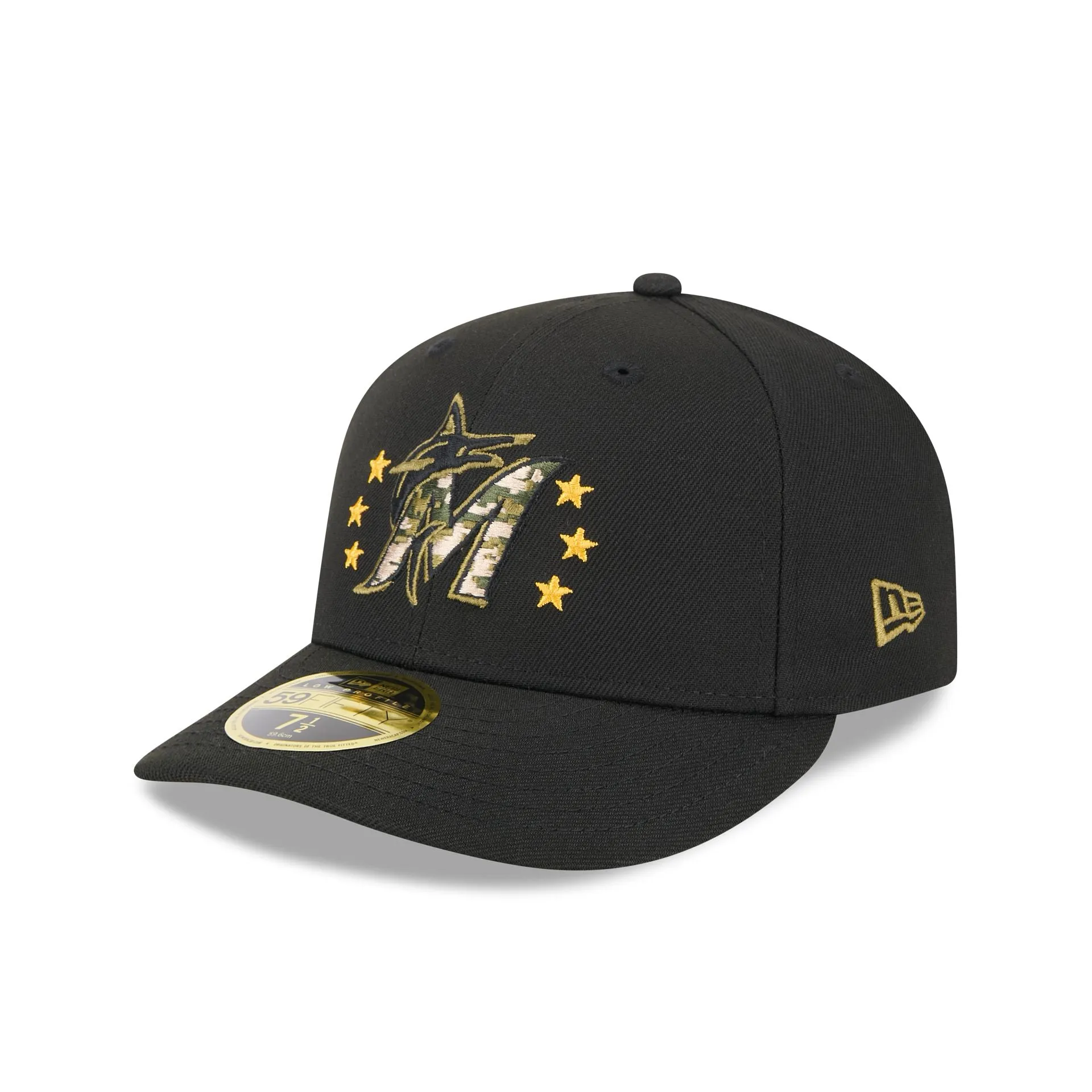 Miami Marlins Armed Forces Day 2024 Low Profile 59FIFTY Fitted Hat sold by New Era product image thumbnail 3