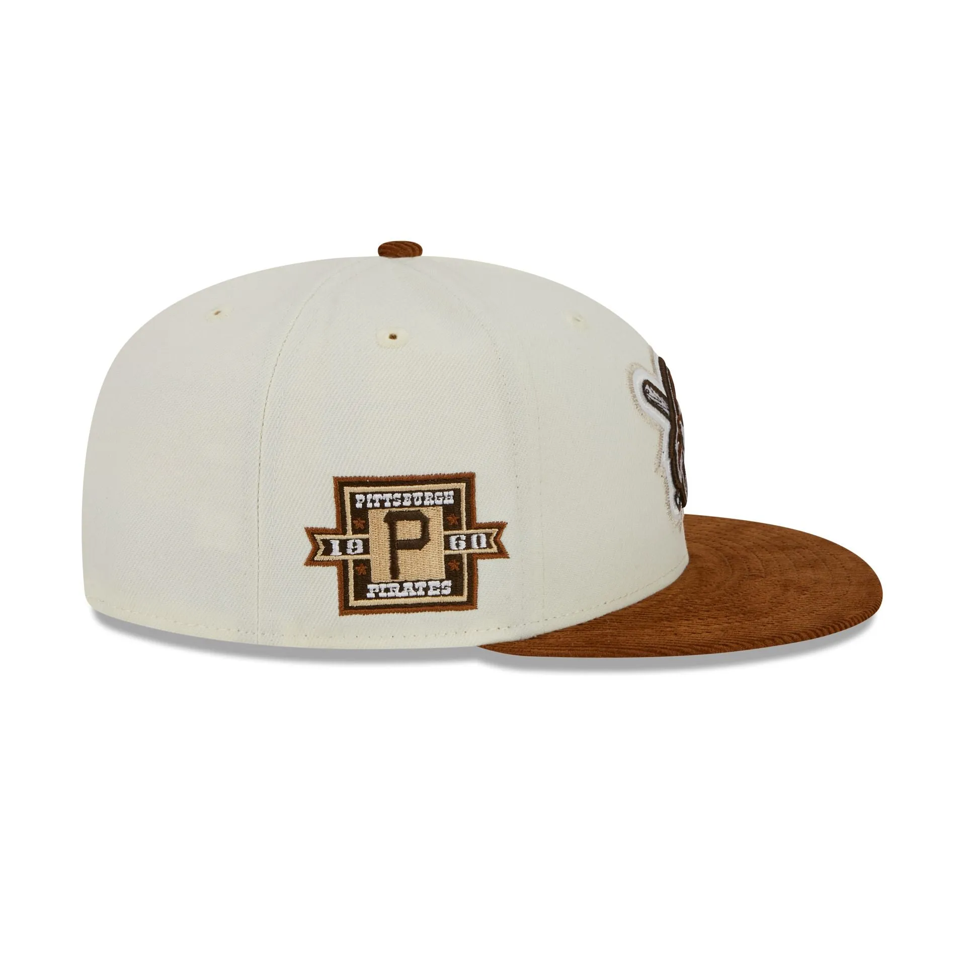 Pittsburgh Pirates Cord 59FIFTY Fitted Hat sold by New Era product image thumbnail 4