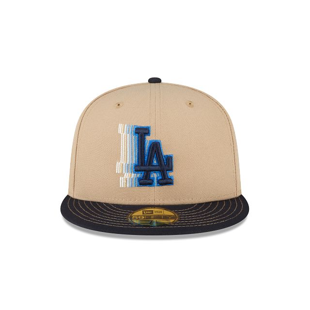 Just Caps Beige Camel Los Angeles Dodgers 59FIFTY Fitted Hat sold by New Era product image thumbnail 2