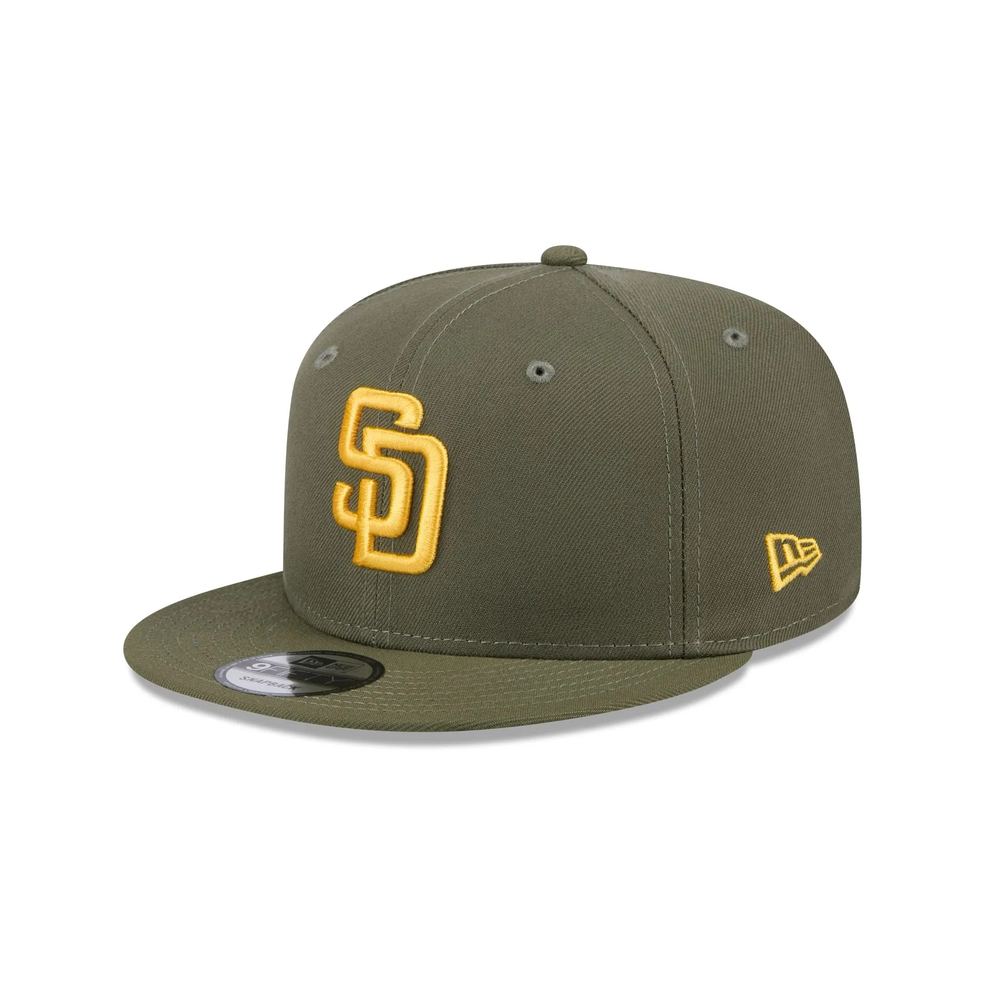 San Diego Padres Olive 9FIFTY Snapback Hat sold by New Era