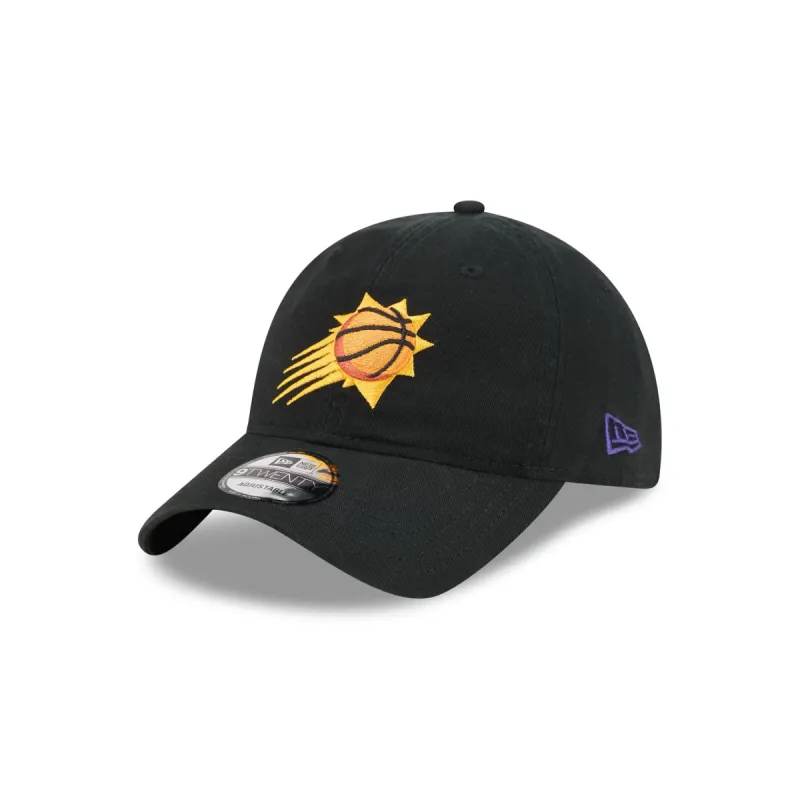 Phoenix Suns Black 9TWENTY Adjustable Hat made by New Era