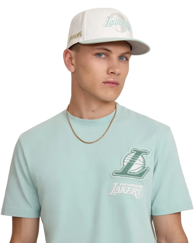 Los Angeles Lakers Minty Breeze Logo Select T-Shirt sold by New Era