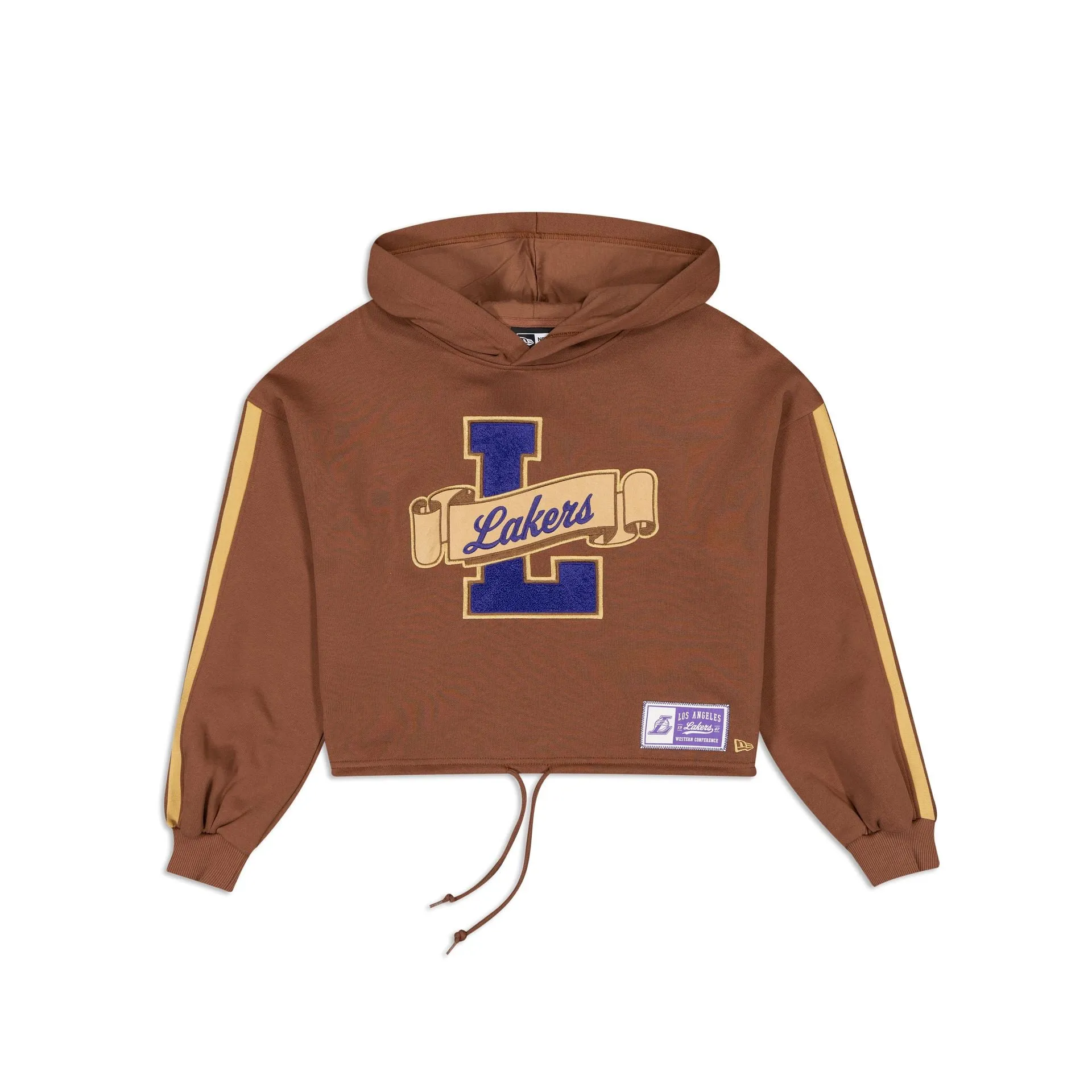 Los Angeles Lakers Letterman Classic Women's Hoodie sold by New Era