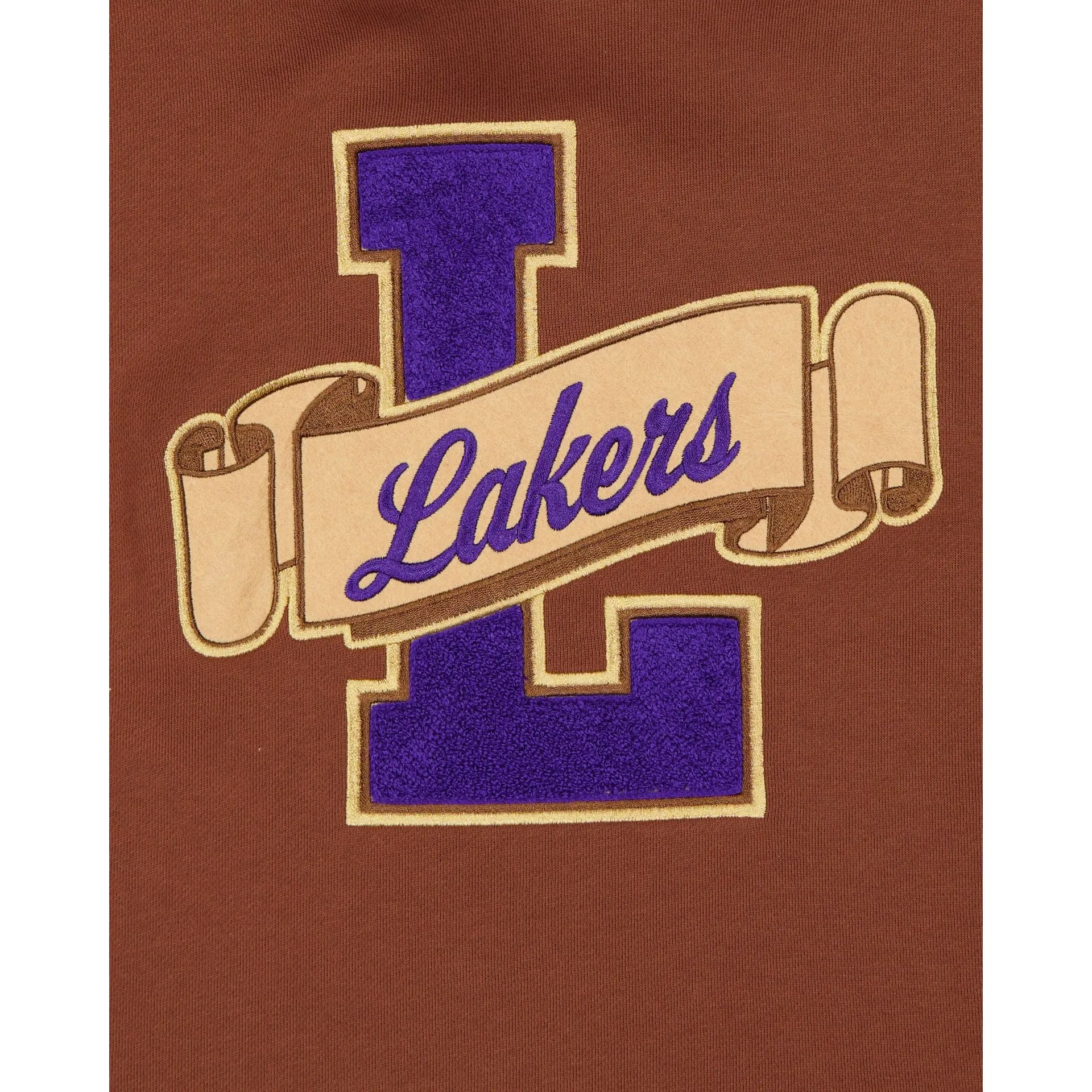 Los Angeles Lakers Letterman Classic Women's Hoodie sold by New Era product image thumbnail 4