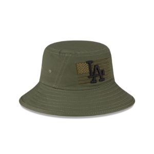 Los Angeles Dodgers Armed Forces Day 2023 Bucket Hat sold by New Era