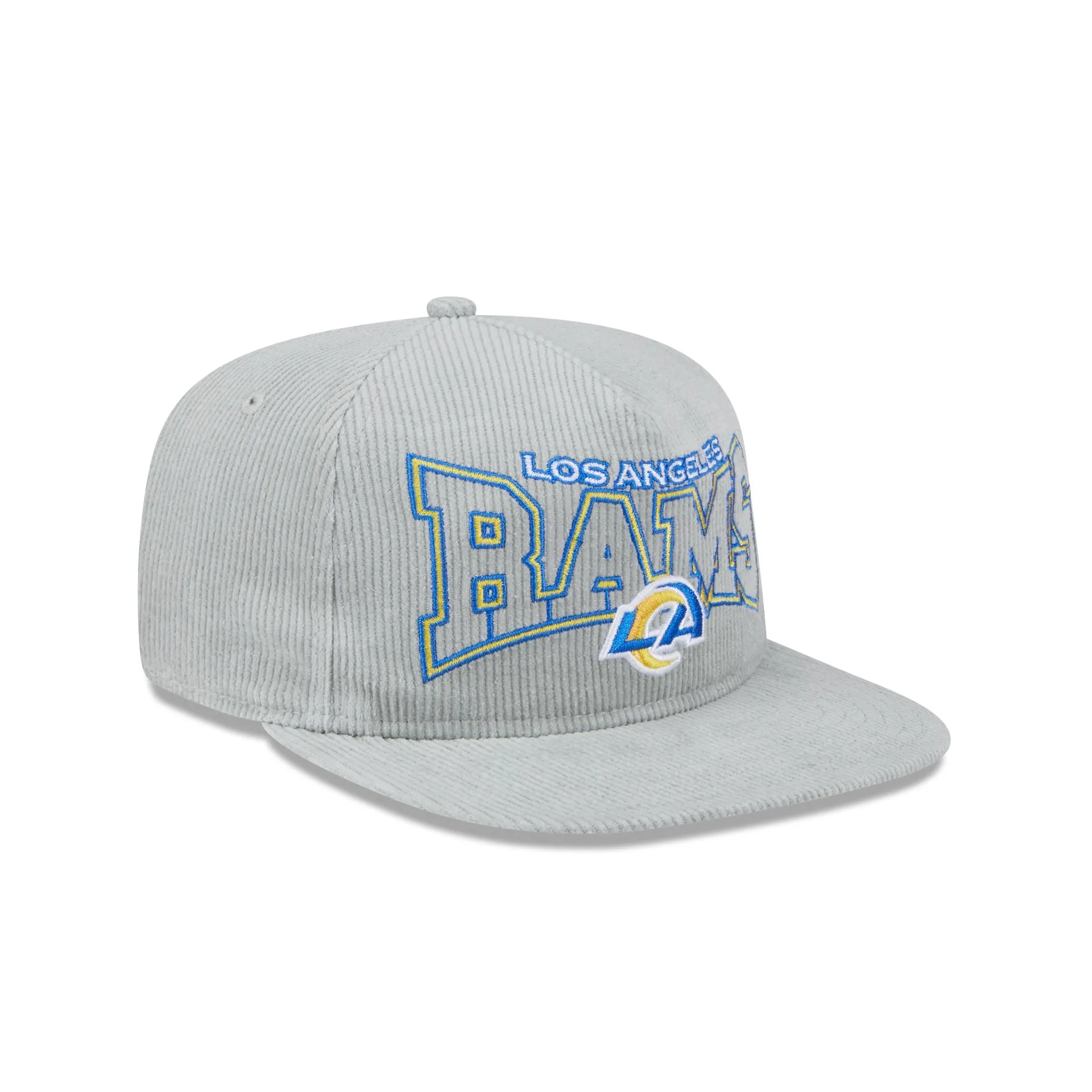 Los Angeles Rams Gray Cord Golfer Hat sold by New Era product image thumbnail 3