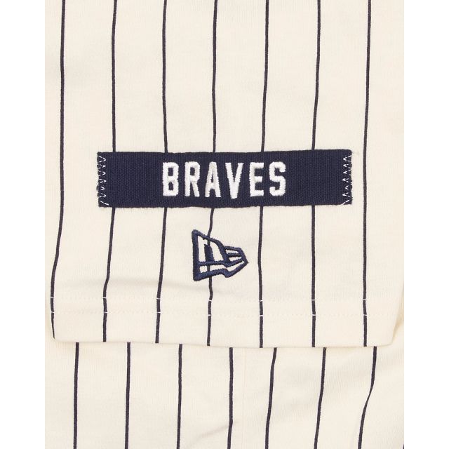 Alpha Industries X Atlanta Braves Striped T-Shirt sold by New Era product image thumbnail 4