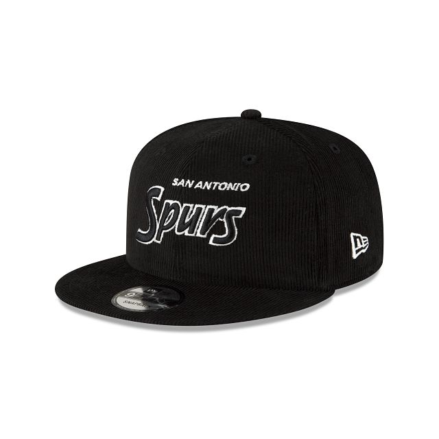 San Antonio Spurs Dark Cord 9FIFTY Snapback Hat sold by New Era