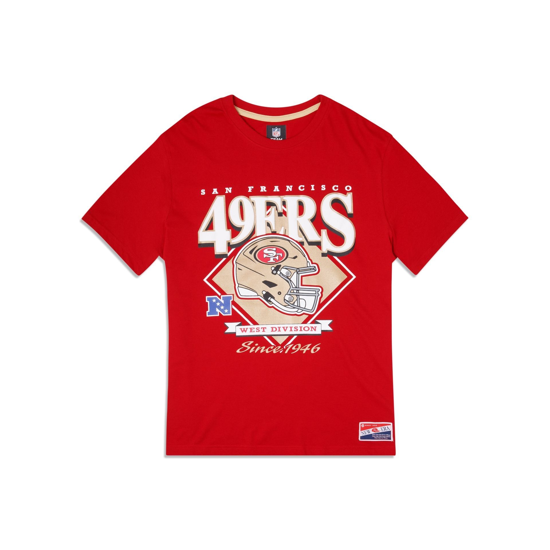 San Francisco 49ers Throwback T-Shirt sold by New Era