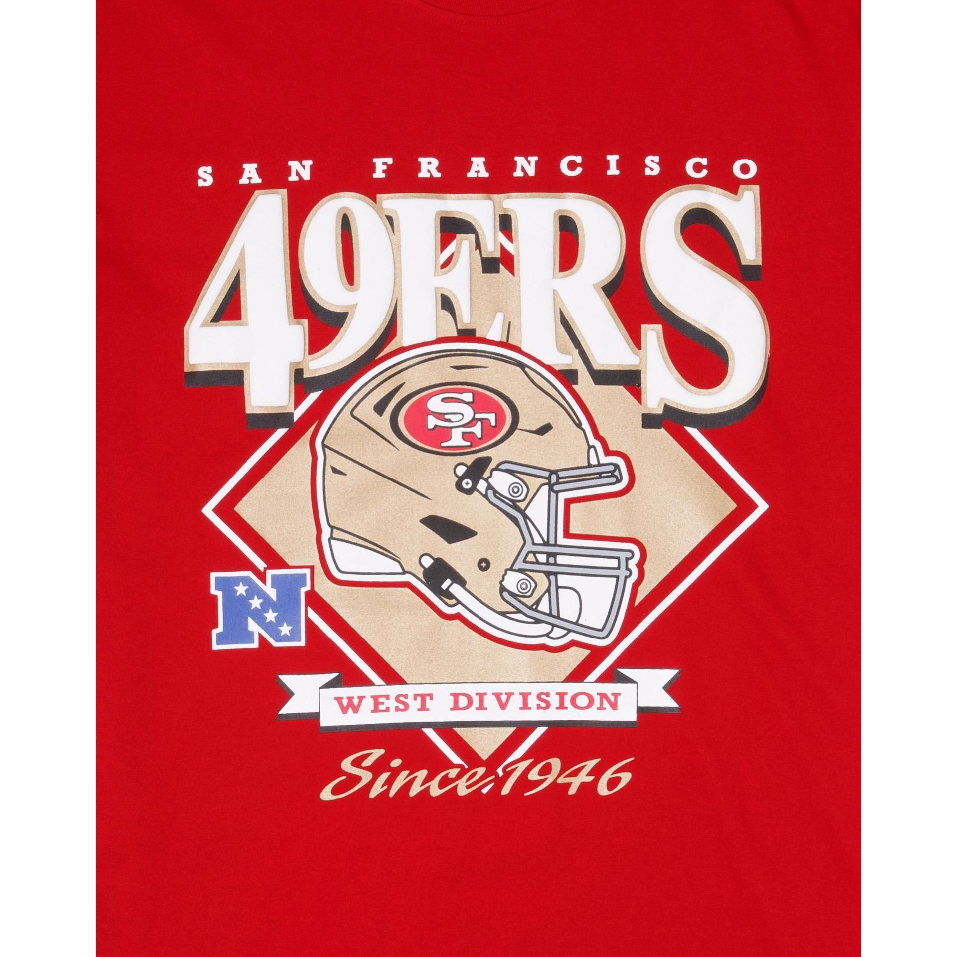 San Francisco 49ers Throwback T-Shirt sold by New Era product image thumbnail 4