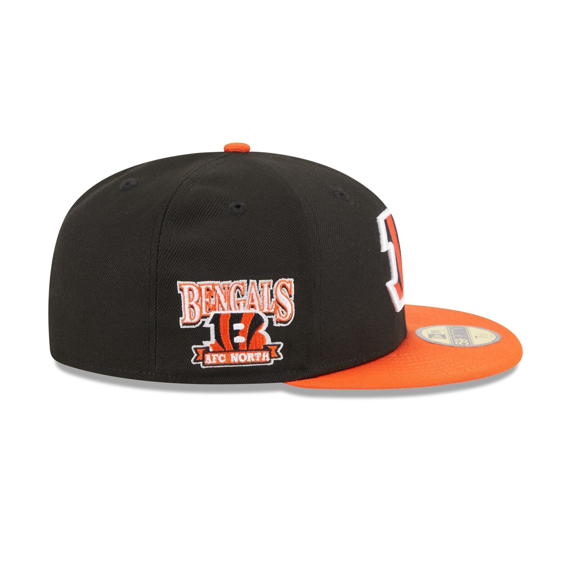 Cincinnati Bengals Throwback Hidden 59FIFTY Fitted Hat sold by New Era product image thumbnail 4